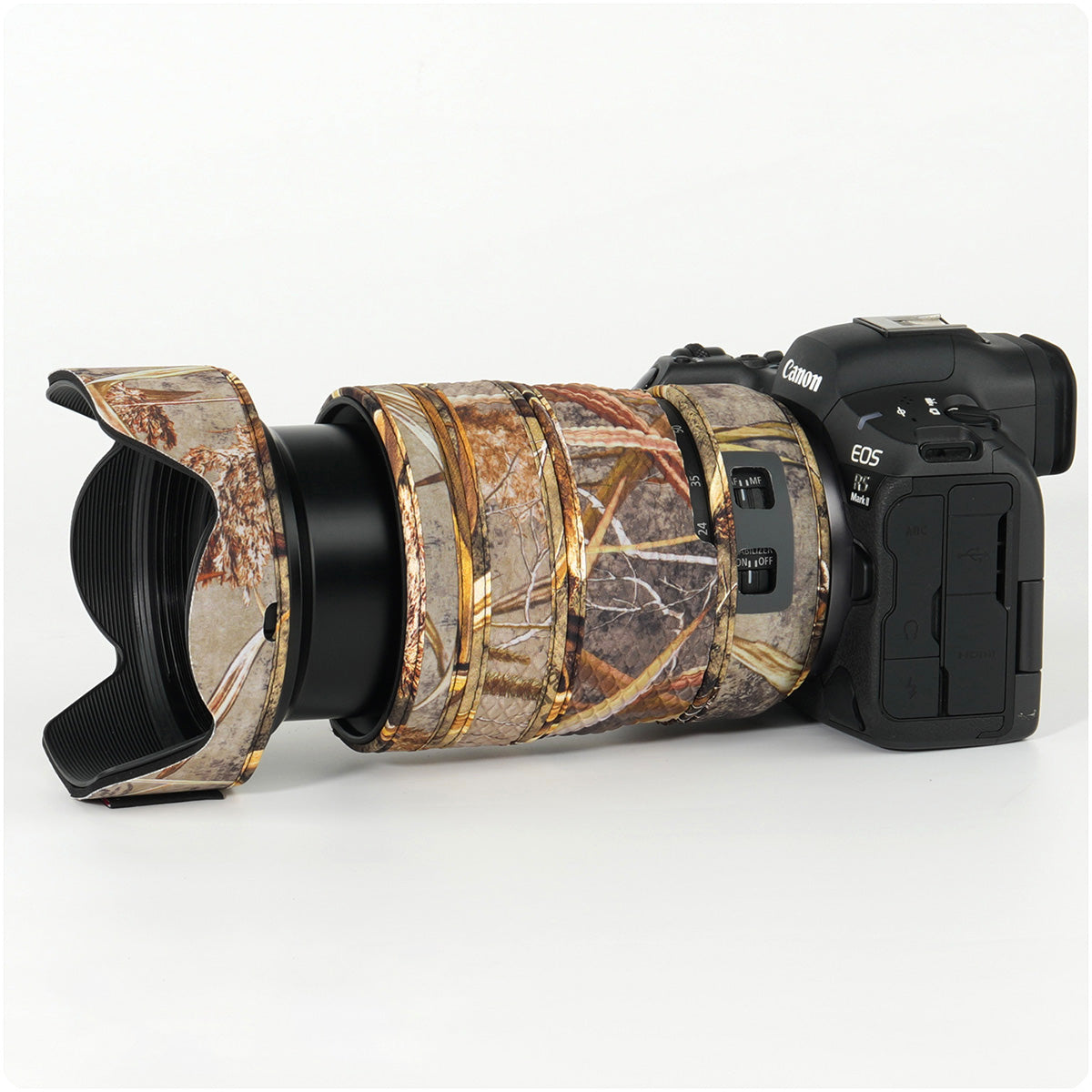 CHASING BIRDS Lens Camouflage Waterproof Coat for Canon RF 24-70mm F2.8 L IS USM Rainproof Lens Protective Cover Version IV