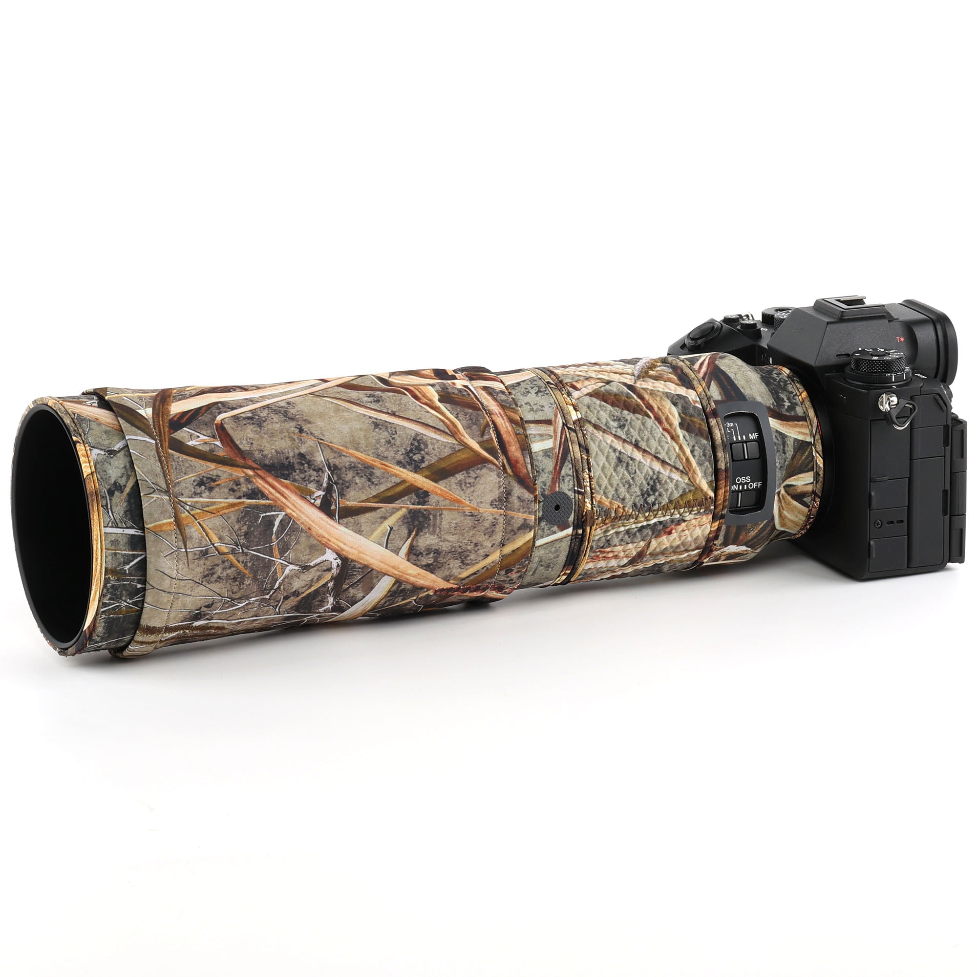 CHASING BIRDS Lens Camouflage Waterproof SONY FE 100-400mm F5.6-8 Rainproof Lens Protective Cover Version IV
