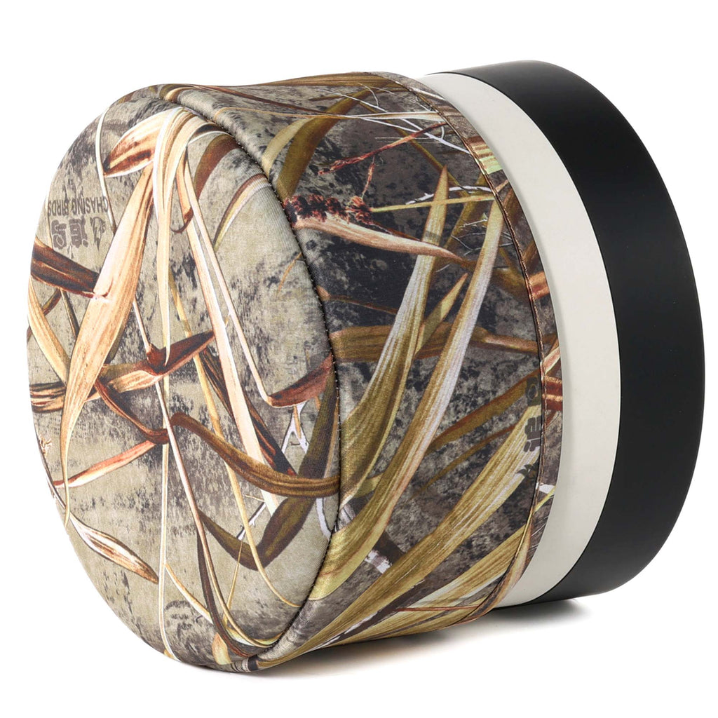 CHASING BIRDS Camouflage Waterproof Lens Cap Rainproof Camo Lens Protective Cap