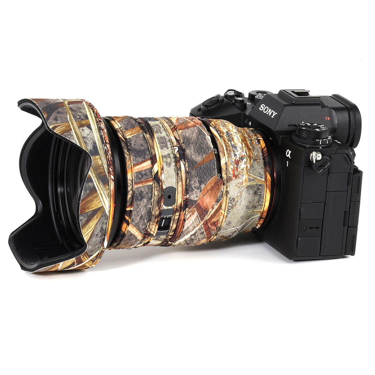 CHASING BIRDS Lens Camouflage Waterproof Coat for SONY FE 24-70mm F2.8 GM II Rainproof Lens Protective Cover Version IV