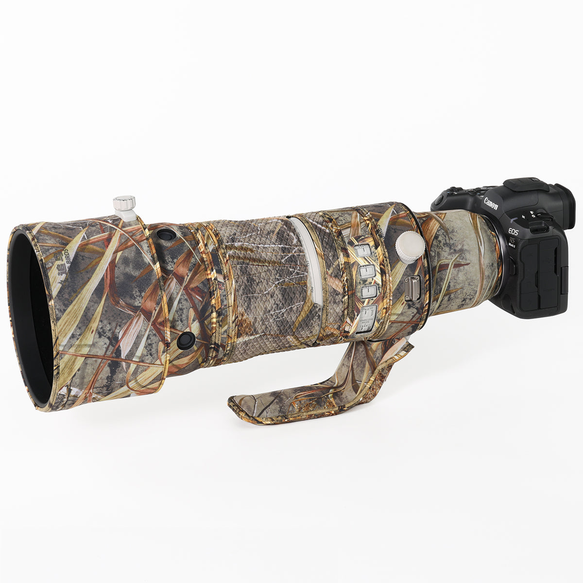 CHASING BIRDS Camouflage Waterproof Lens Coat for CANON RF 100-300mm F2.8 L IS USM Rainproof Lens Protective Cover