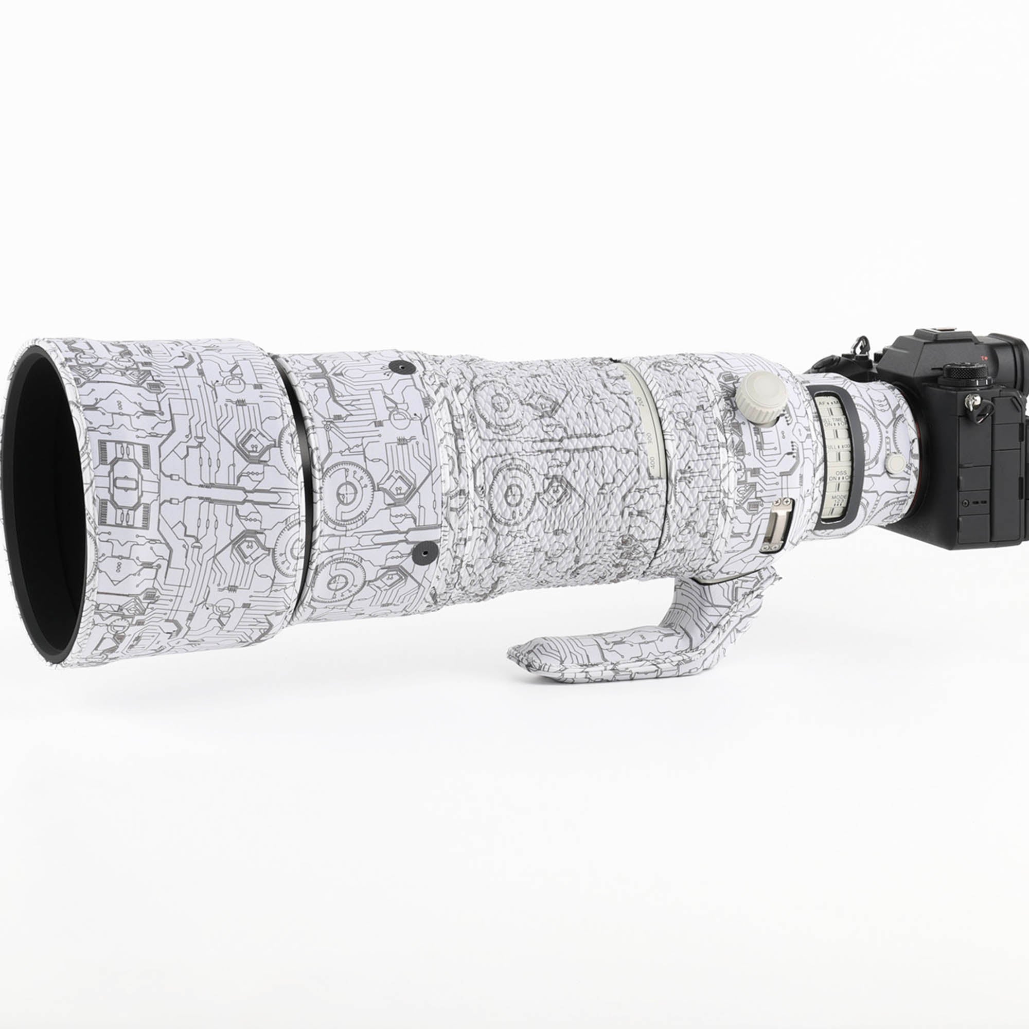 CHASING BIRDS Version IV Lens Camouflage Waterproof Coat for SONY FE 100-400mm F4.5 GM OSS Rainproof Lens Protective Cover
