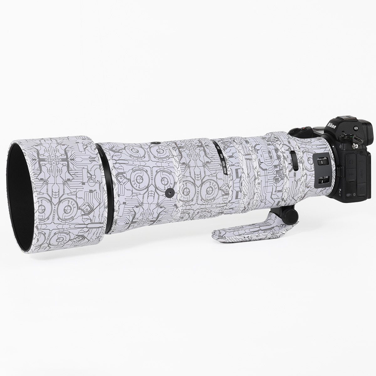 CHASING BIRDS Lens Camouflage Waterproof Coat for NIKON Z 180-600mm F5.6 VR Rainproof Lens Protective Cover Version IV