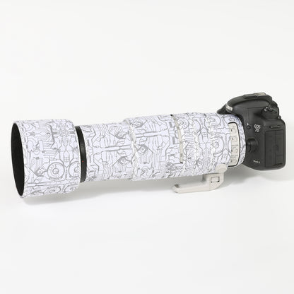 CHASING BIRDS Camouflage Waterproof Lens Coat for Canon EF 100-400mm F4.5-5.6 L is II USM Rainproof Lens Protective Cover
