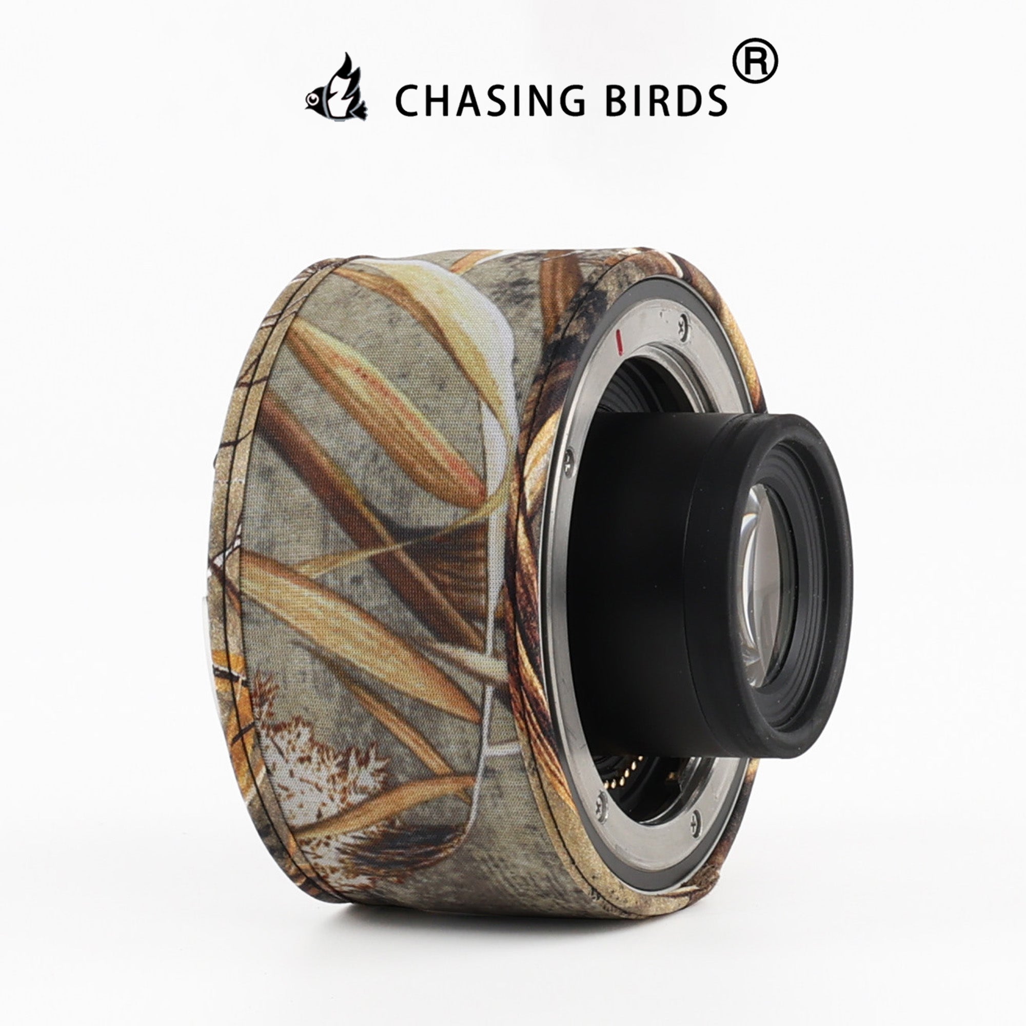 CHASING BIRDS Lens Camouflage Waterproof Coat for CANON RF Teleconverter 1.4X 2.0X Rainproof Lens Protective Cover