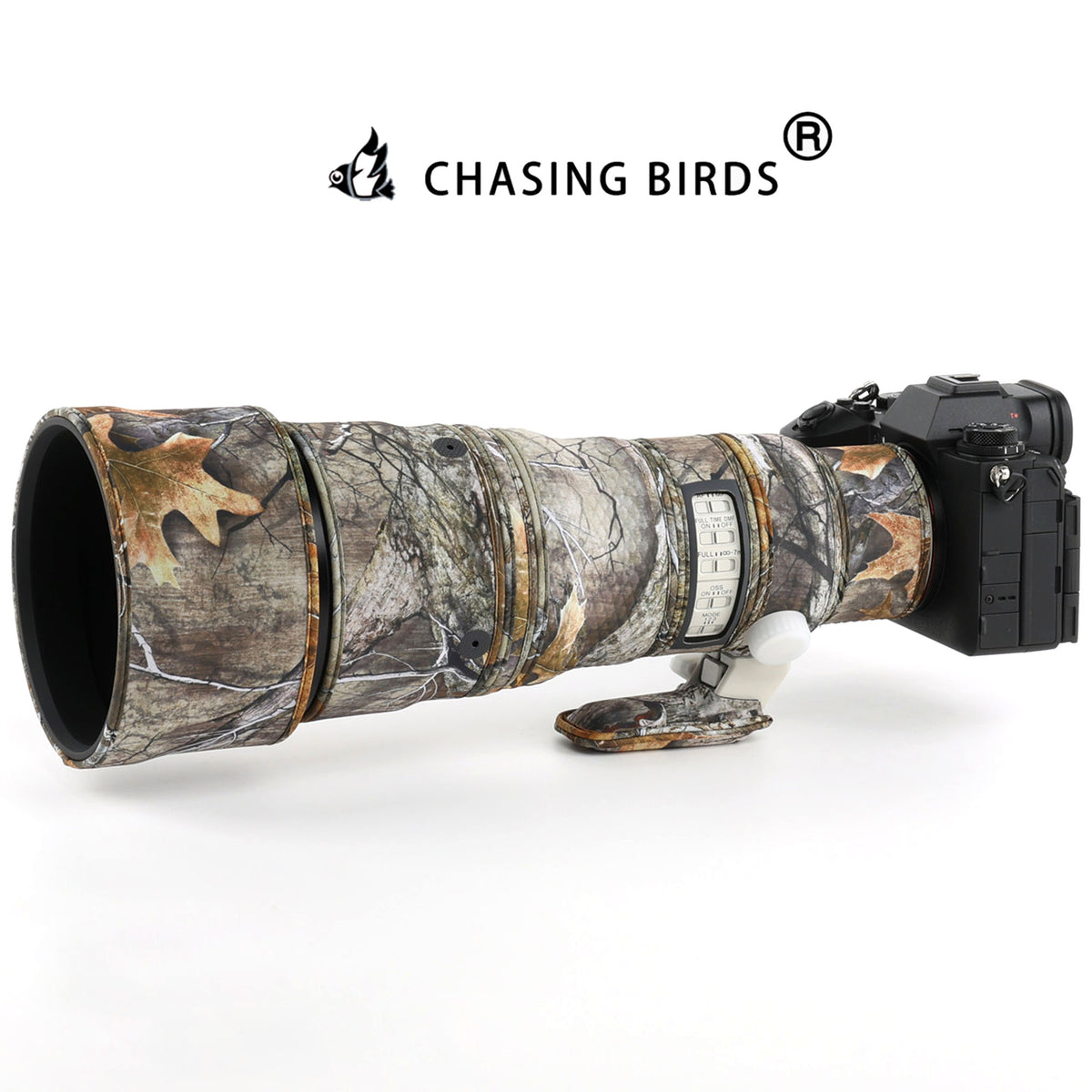 CHASING BIRDS Version V Lens Camouflage Waterproof Coat for SONY FE 600mm F6.3 GM OSS Rainproof Lens Protective Cover