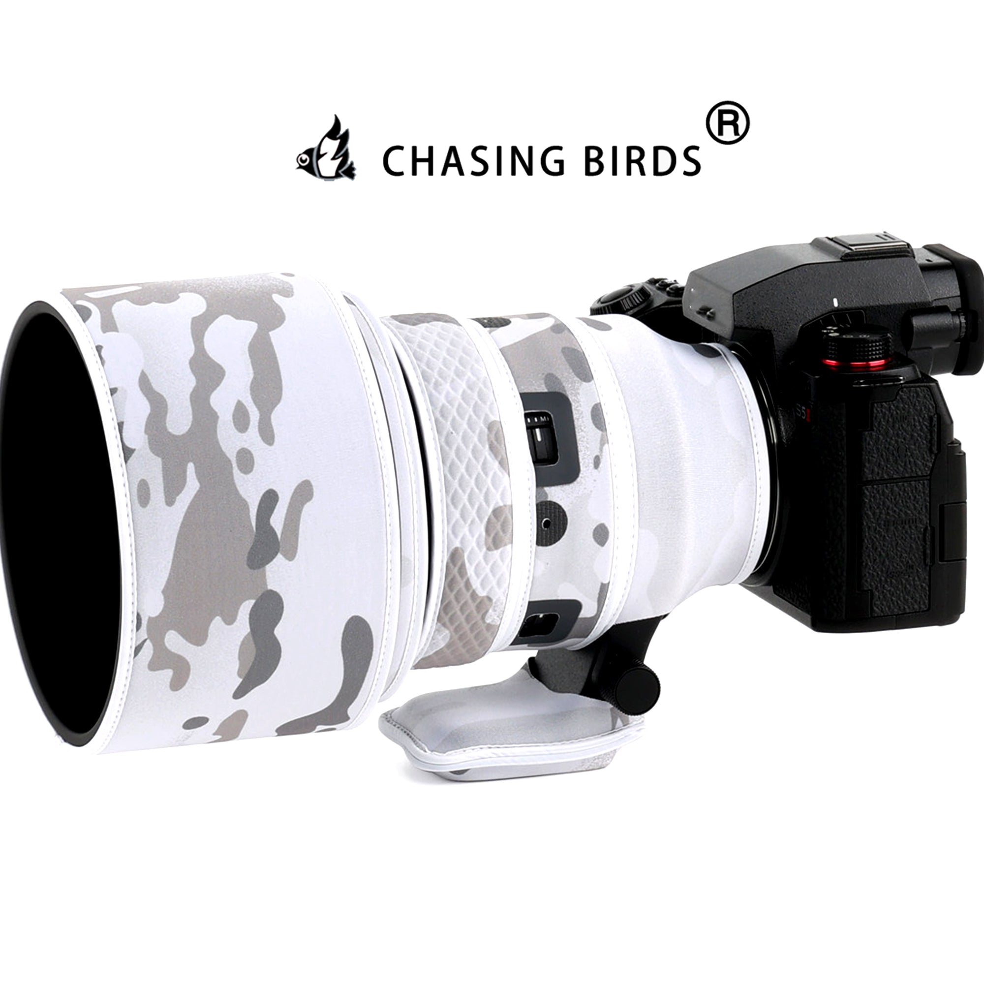 CHASING BIRDS Version IV Lens Camouflage Waterproof Coat for SIGMA 135mm F1.4 DG Art A025 Rainproof Lens Protective Cover