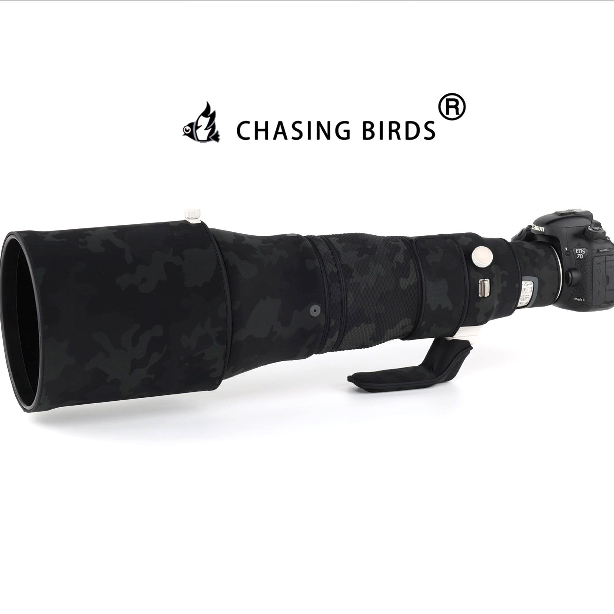 CHASING BIRDS Camouflage Waterproof Lens Coat for Canon EF 600mm F4 L is III USM Rainproof Lens Protective Cover