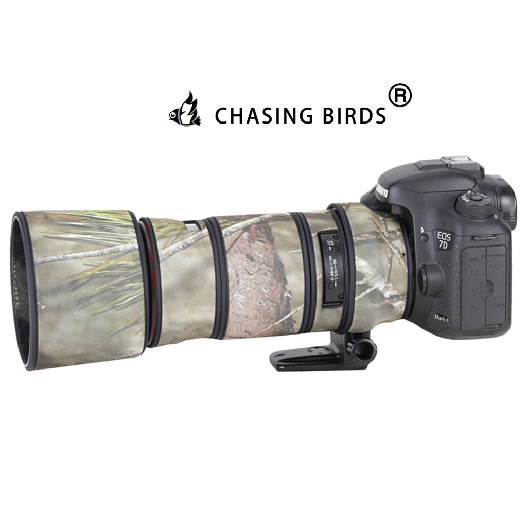 CHASING BIRDS Waterproof Lens Camouflage Coat for CANON EF 180mm F3.5 L USM Rainproof Lens Protective Cover
