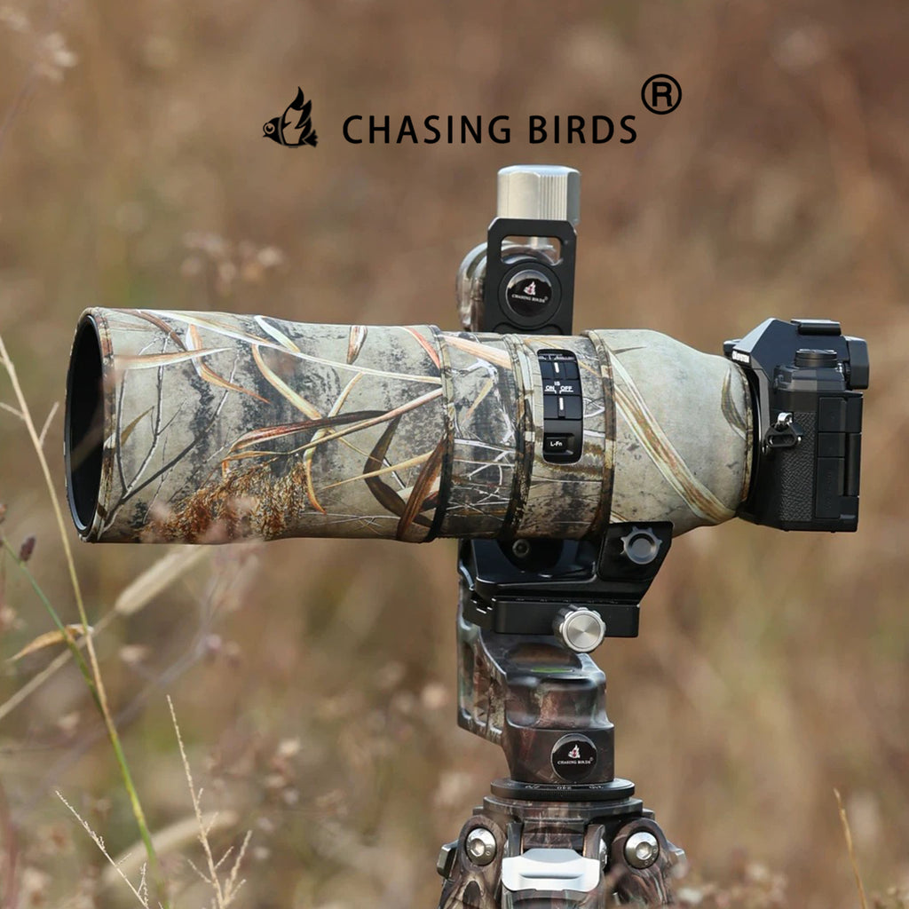 CHASING BIRDS Lens Camouflage Waterproof Coat for Olympus 300mm F4.0 IS PRO Rainproof Lens Protective Cover Version IV