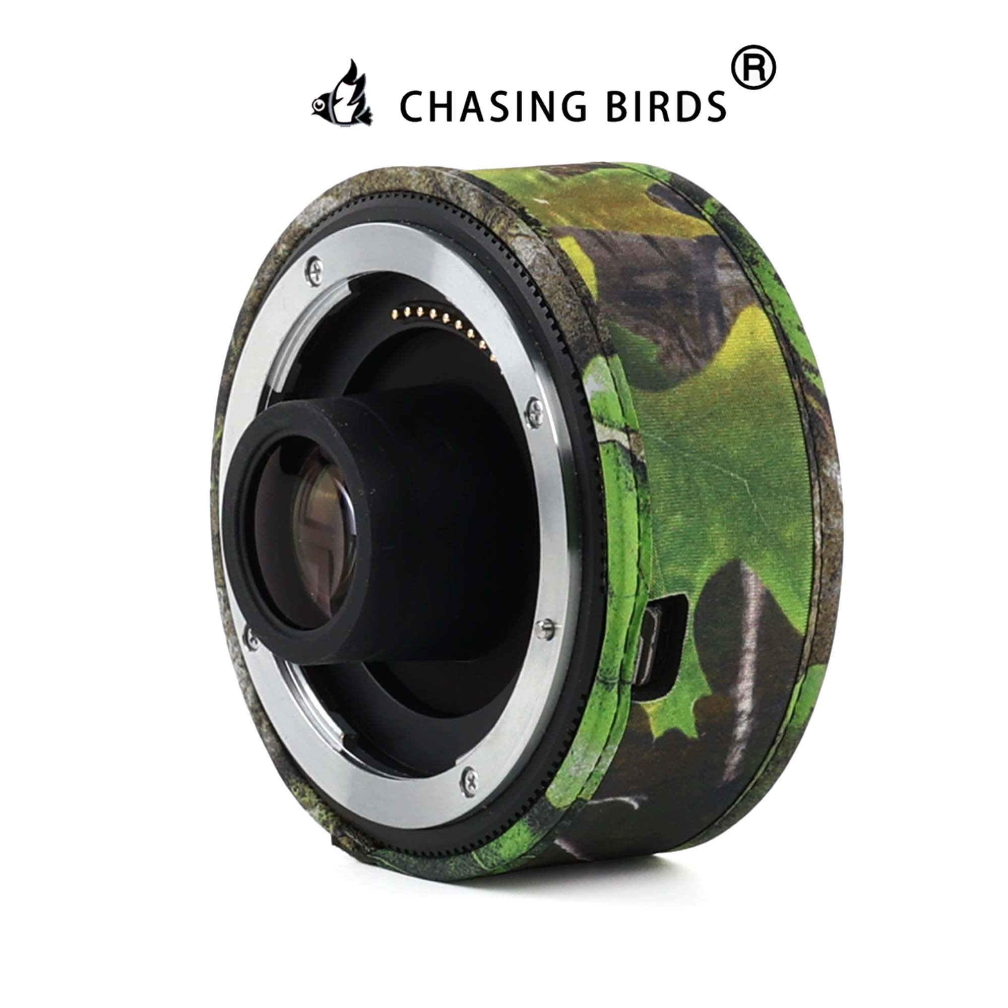 CHASING BIRDS Lens Camouflage Waterproof Coat for NIKON Z Teleconverter 1.4X 2.0X Rainproof Lens Protective Cover