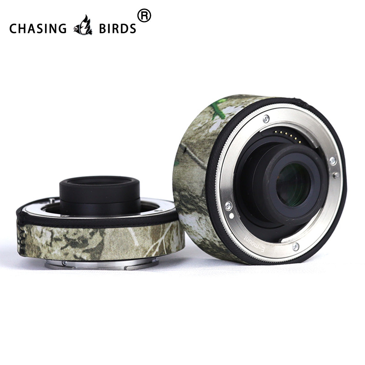 CHASING BIRDS Lens Camouflage Waterproof Coat for SONY Teleconverter 1.4X 2.0X SEL14TC SEL20TC Rainproof Lens Protective Cover