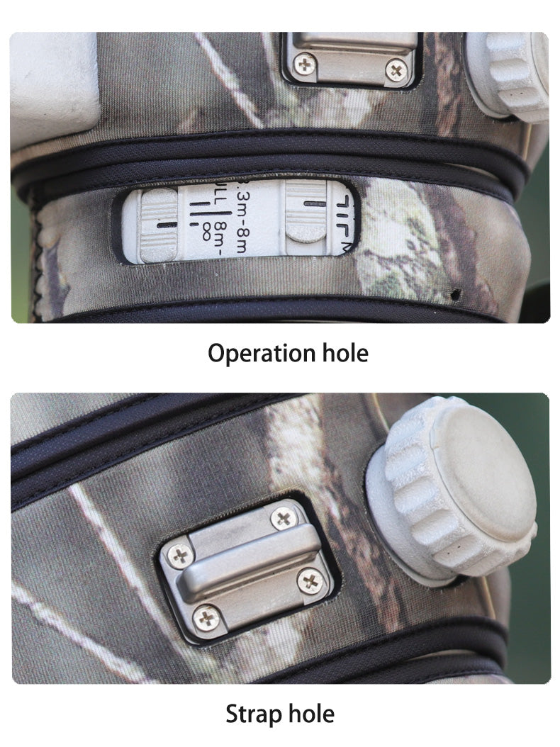 CHASING BIRDS Lens Camouflage Waterproof Coat for Canon EF 400mm F4 DO IS II USM Rainproof Lens Protective Cover Version IV