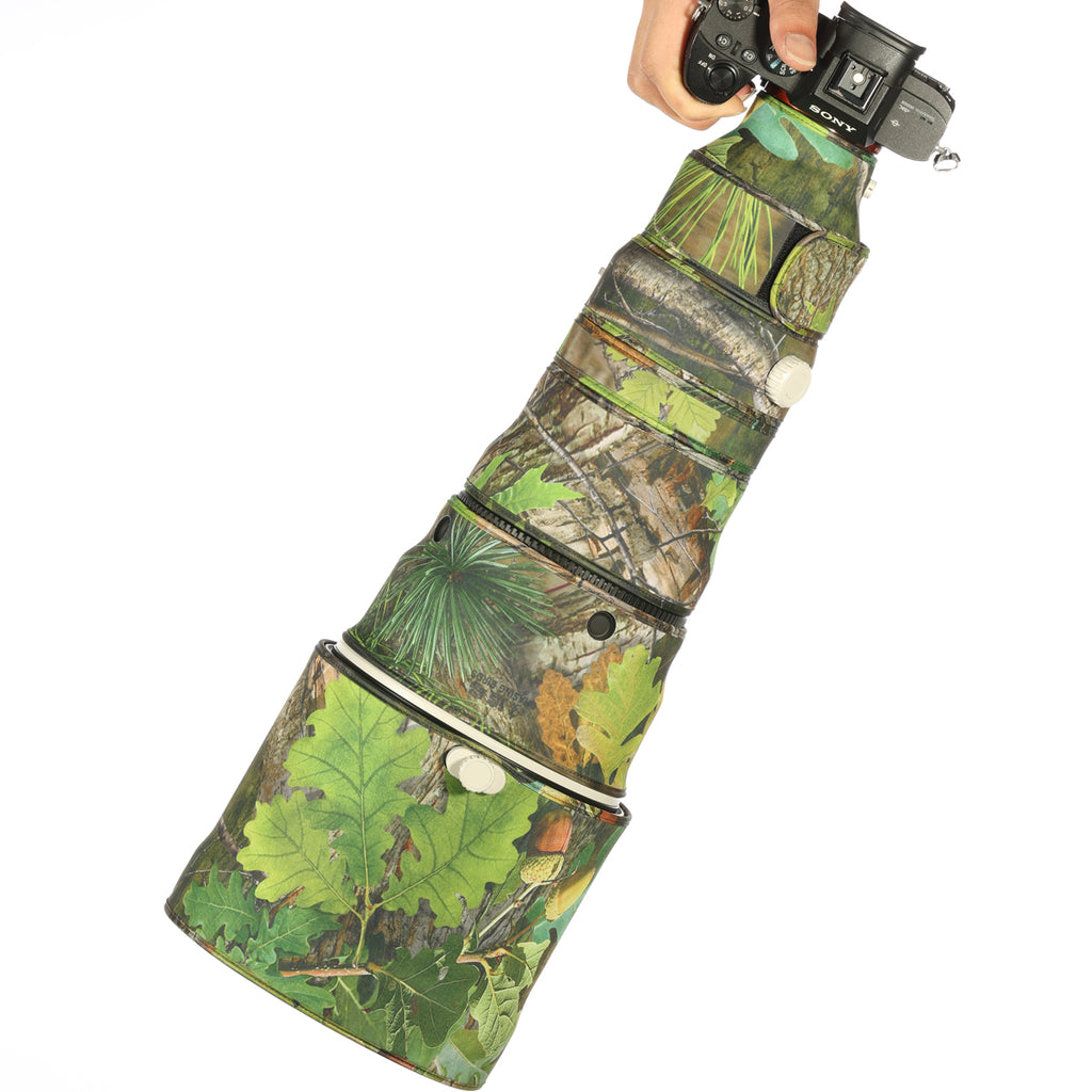 CHASING BIRDS Version IV Lens Camouflage Waterproof Coat for Sony FE 400mm F2.8 GM OSS Rainproof Lens Protective Cover