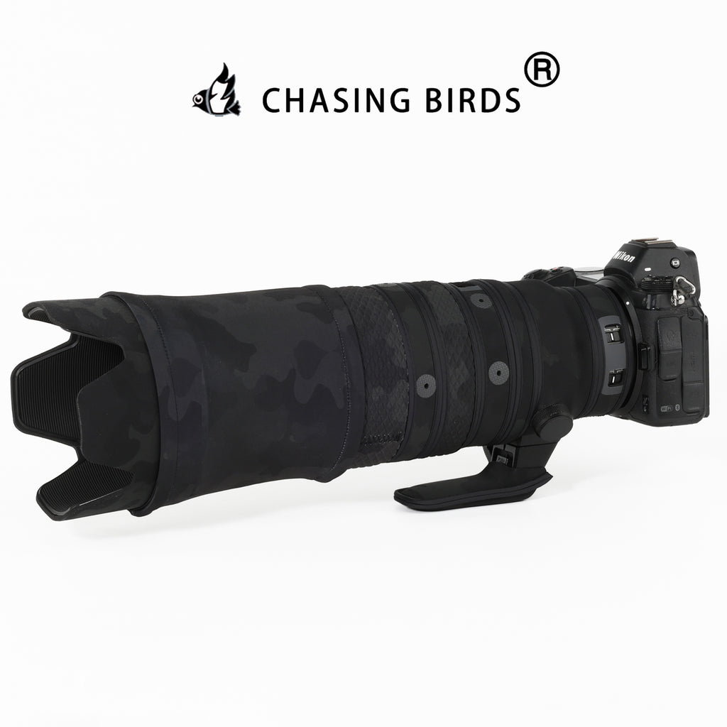 CHASING BIRDS Ver.IV Lens Camouflage Waterproof Coat for NIKON Z 100-400mm F4.5-5.6 VR S Rainproof Lens Protective Cover
