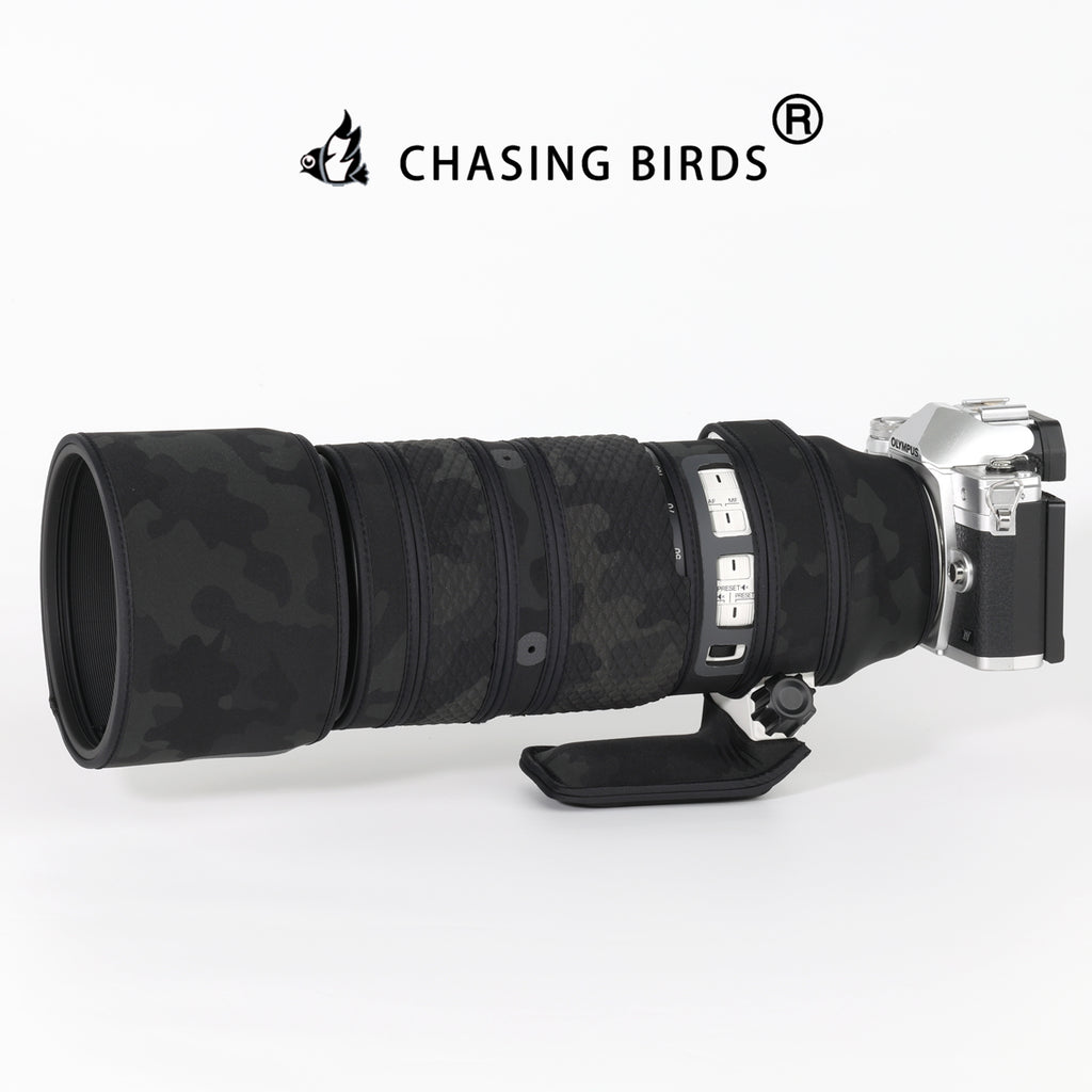 CHASING BIRDS Lens Camouflage Waterproof Coat for Olympus M.ZUIKO Digital ED 50-200mm F2.8 IS PRO Rainproof Lens Protective Cover Version IV