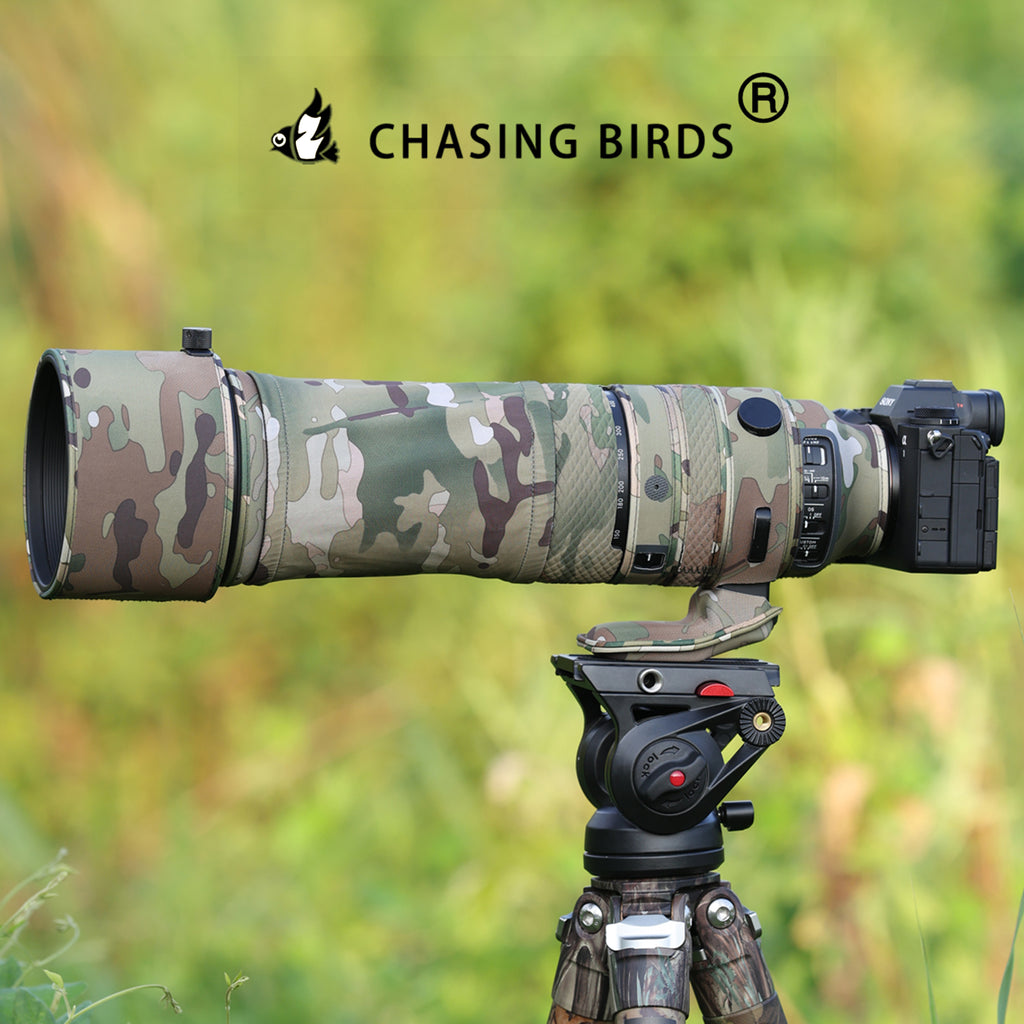 CHASING BIRDS Lens Camouflage Waterproof Coat for SIGMA 60-600mm F4.5-6.3 DG DN OS Sports Rainproof Lens Protective Cover Version IV