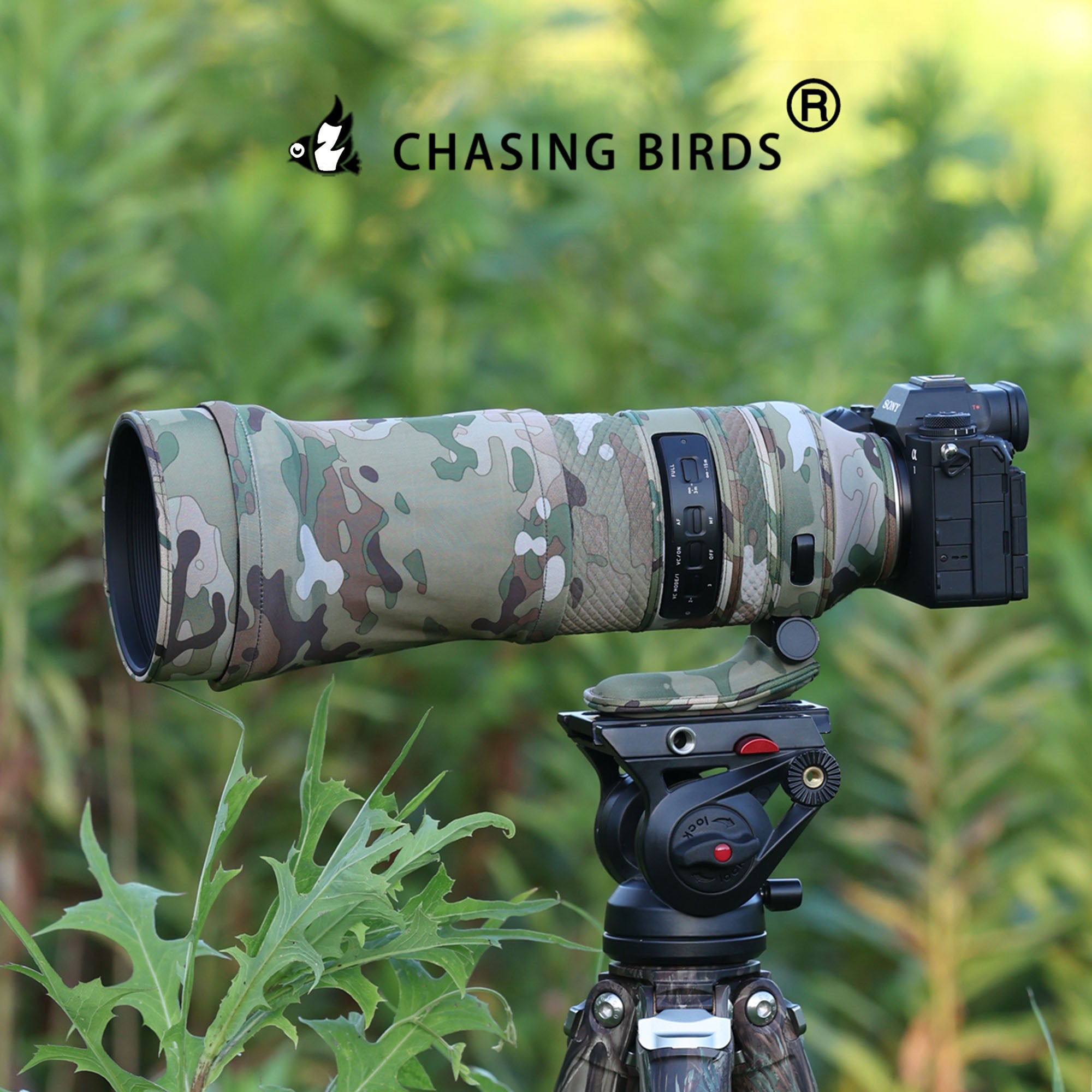CHASING BIRDS Lens Camouflage Waterproof Coat for TAMRON 150-500mm F5-6.7 Di III VC VXD Rainproof Lens Protective Cover Version IV