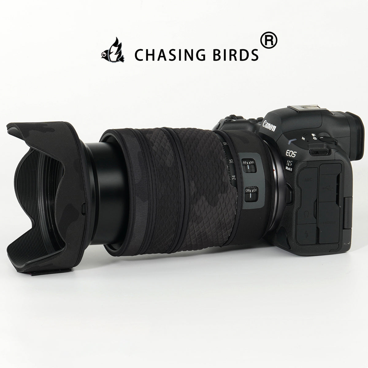 CHASING BIRDS Lens Camouflage Waterproof Coat for Canon RF 24-70mm F2.8 L IS USM Rainproof Lens Protective Cover Version IV