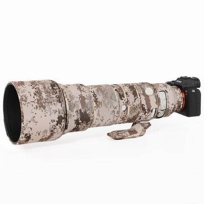 CHASING BIRDS Camouflage Waterproof Lens Coat for Sony FE 400-800mm F6.3-8 G OSS Rainproof Lens Protective Cover
