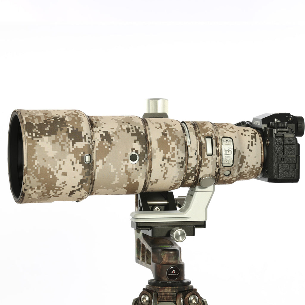 CHASING BIRDS Version IV Lens Camouflage Waterproof Coat for FUJIFILM XF 500mm F5.6 Rainproof Lens Protective Cover