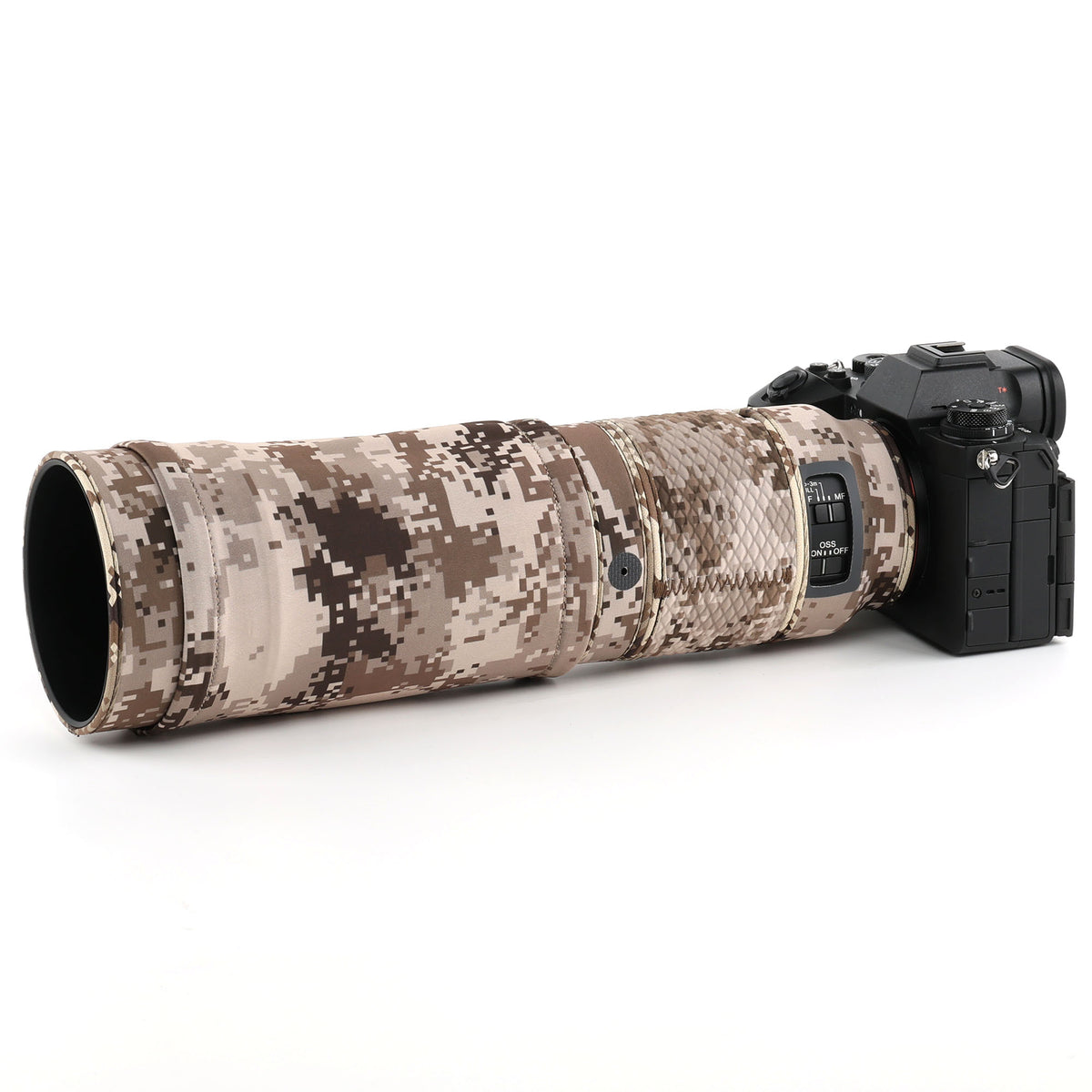 CHASING BIRDS Lens Camouflage Waterproof SONY FE 100-400mm F5.6-8 Rainproof Lens Protective Cover Version IV