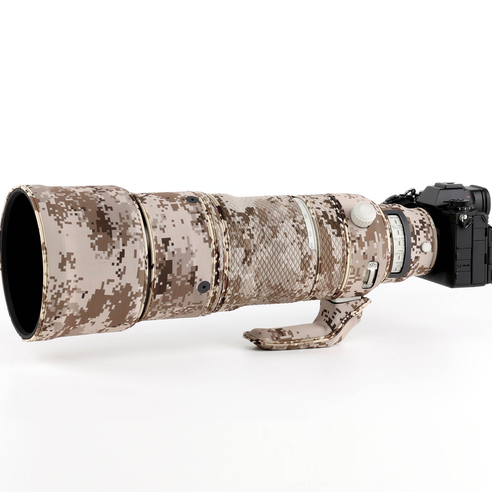 CHASING BIRDS Version IV Lens Camouflage Waterproof Coat for SONY FE 100-400mm F4.5 GM OSS Rainproof Lens Protective Cover