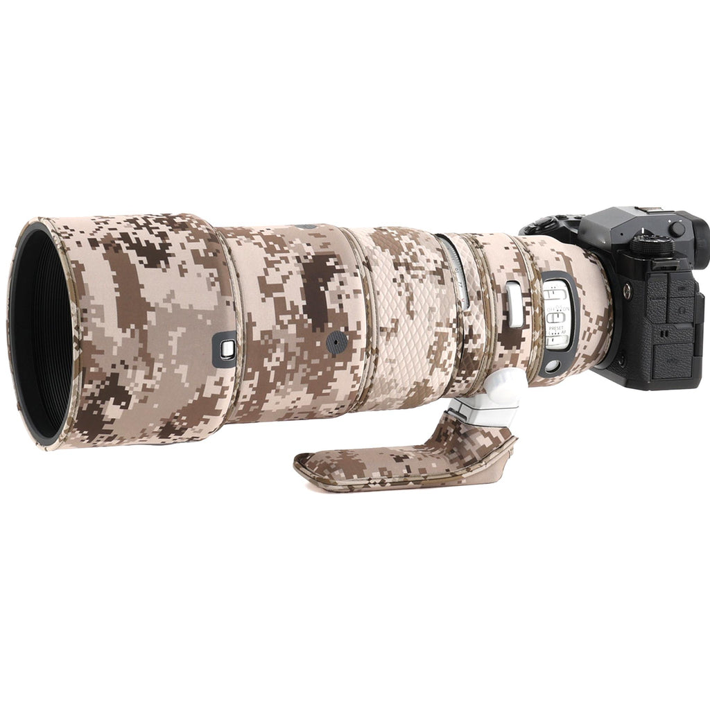 CHASING BIRDS Version V Lens Camouflage Waterproof Coat for FUJINON XF 400mm F4.5 R LM OIS WR Rainproof Lens Protective Cover