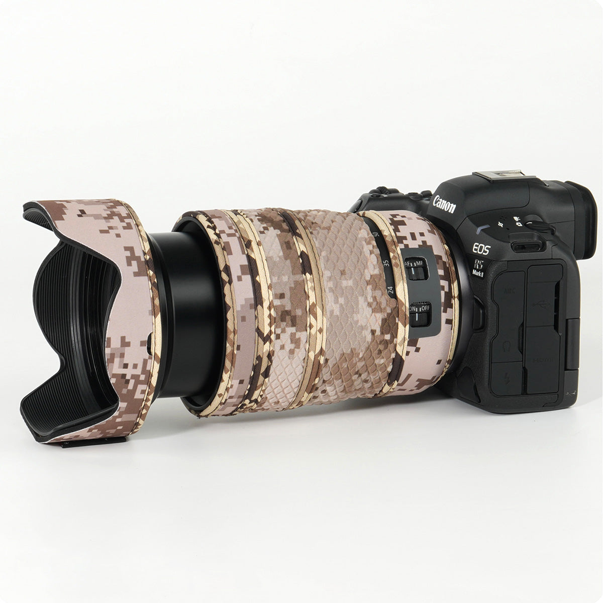 CHASING BIRDS Lens Camouflage Waterproof Coat for Canon RF 24-70mm F2.8 L IS USM Rainproof Lens Protective Cover Version IV