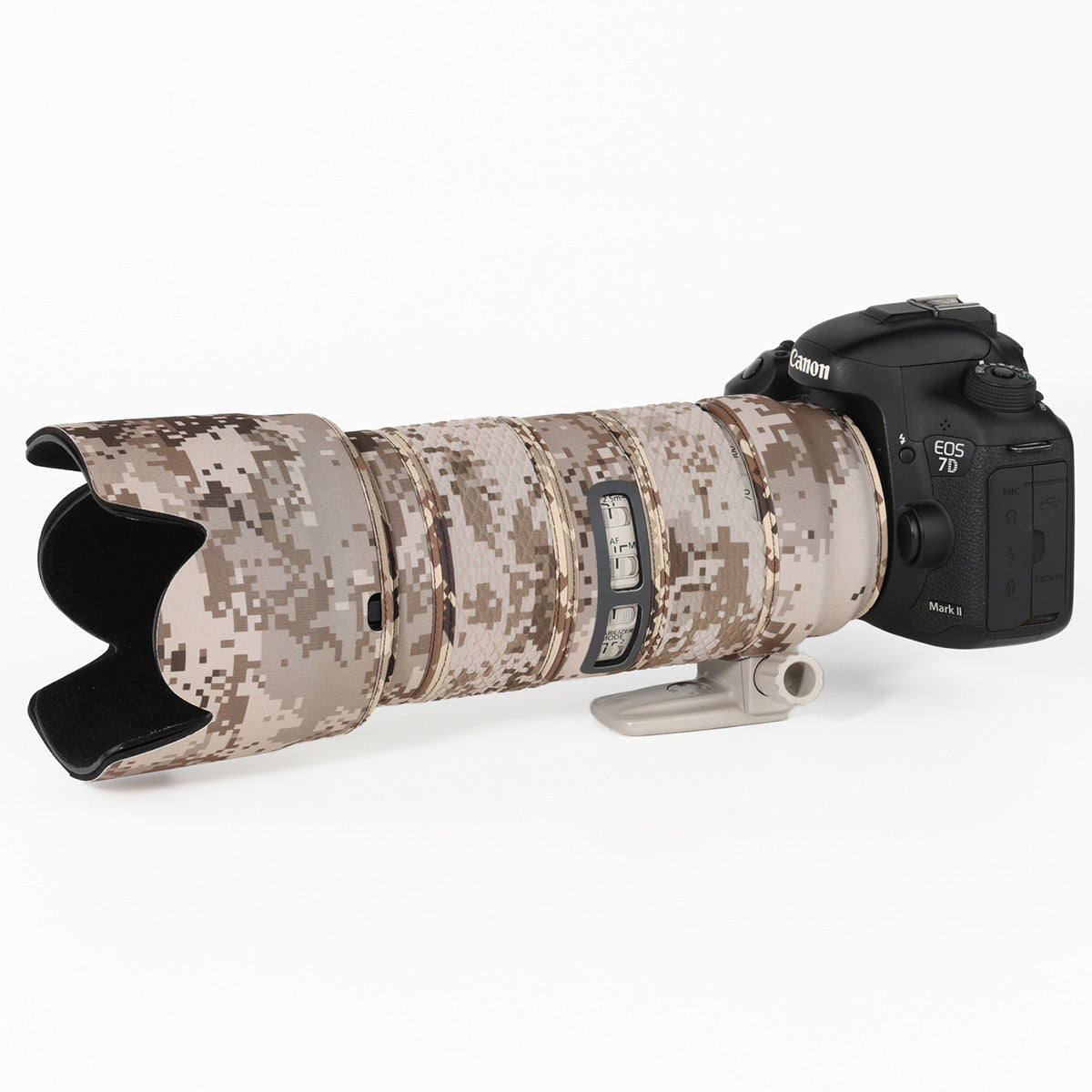 CHASING BIRDS Camouflage Waterproof Lens Coat for TAMRON SP 70-200mm F2.8 Di VC USD G2 Rainproof Lens Protective Cover