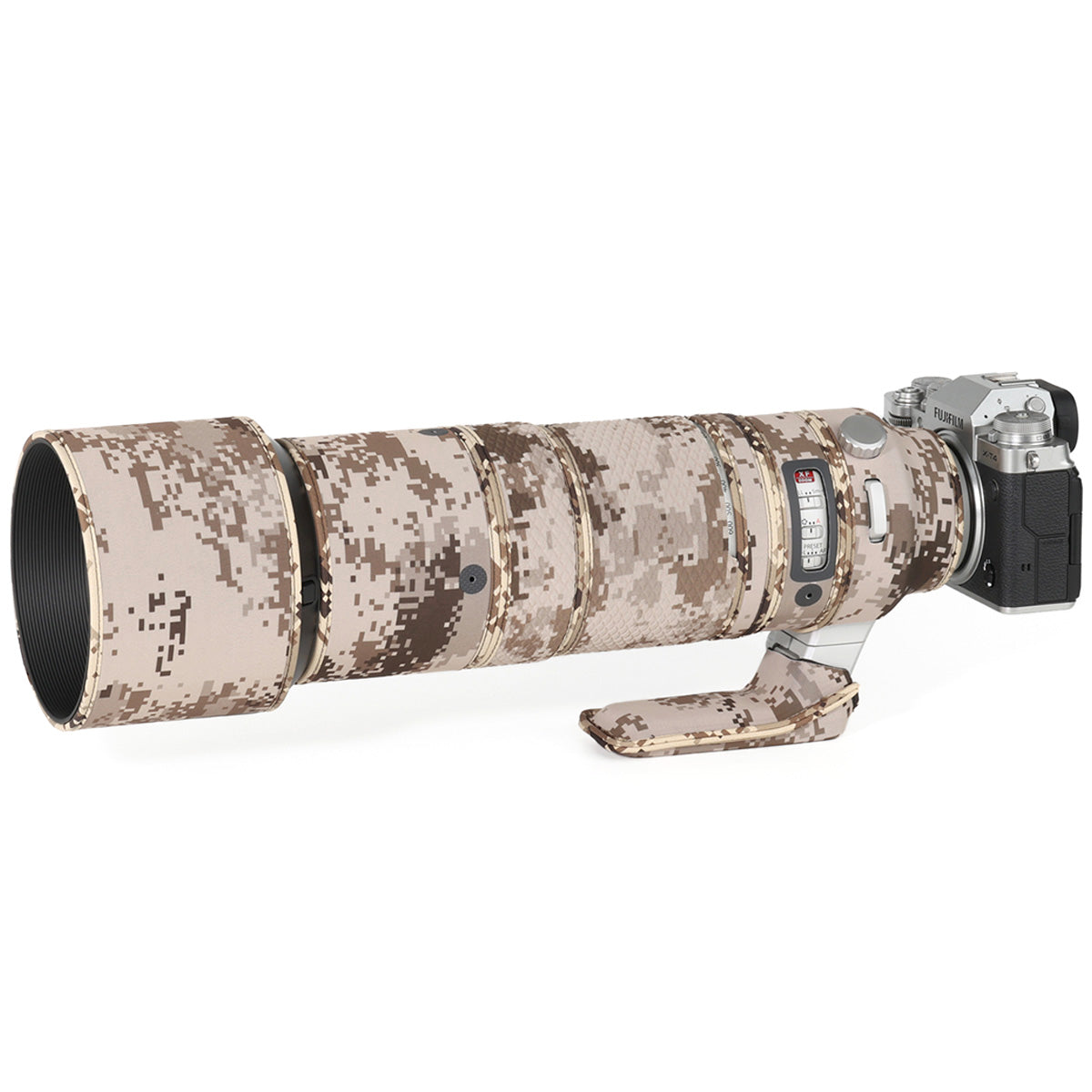 CHASING BIRDS Lens Camouflage Waterproof Coat for FUJIFILM XF 150-600mm F5.6-8 R LM OIS WR Rainproof Lens Protective Cover Version IV