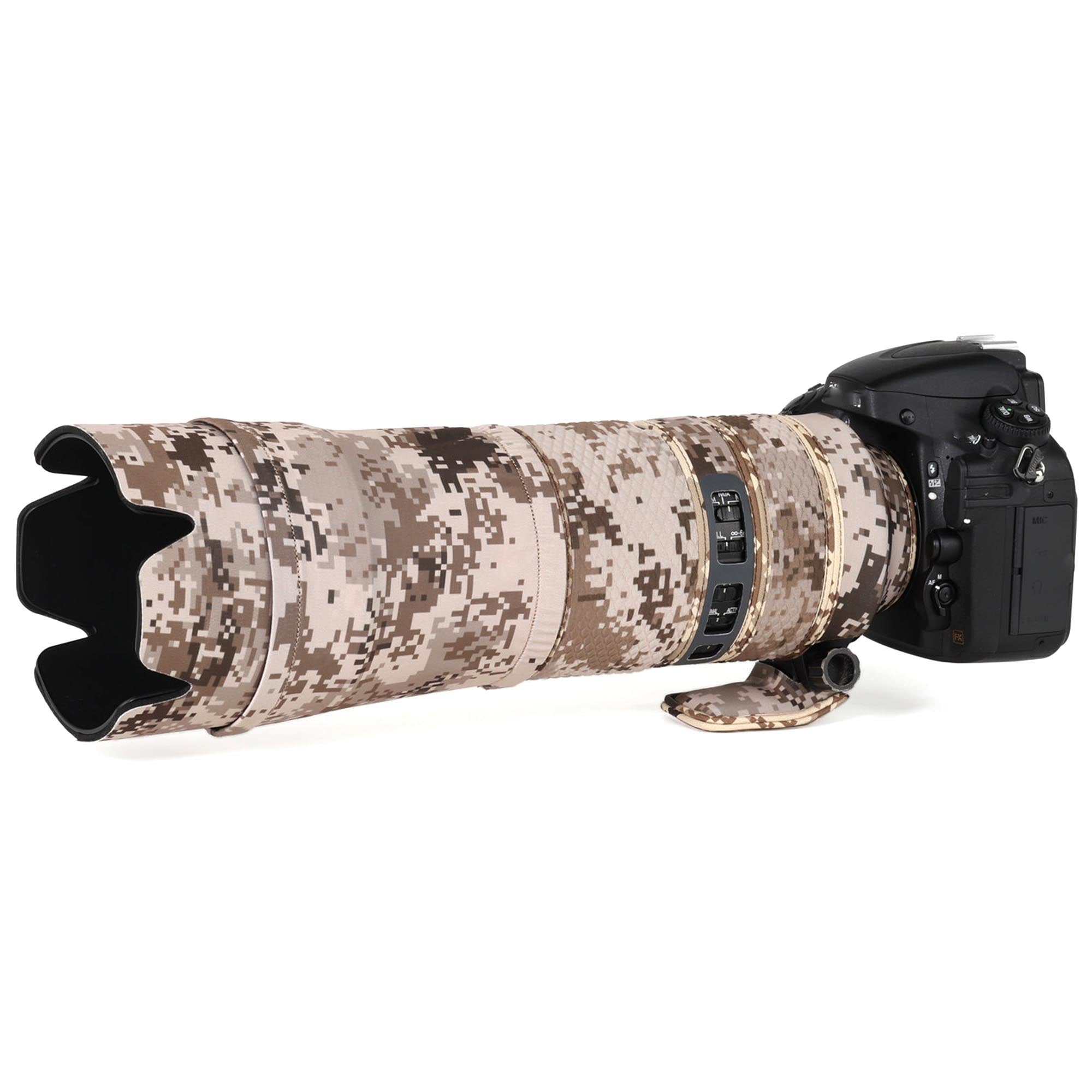 CHASING BIRDS Version IV Lens Camouflage Waterproof Coat for Nikon AF-S 80-400mm F4.5-5.6 G ED VR Rainproof Lens Protective Cover