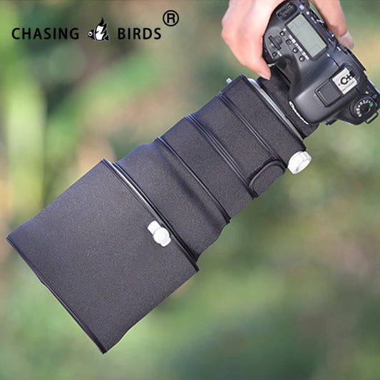 CHASING BIRDS Camouflage Waterproof Lens Coat for Canon EF 200mm F2 L is USM Rainproof Lens Protective Cover