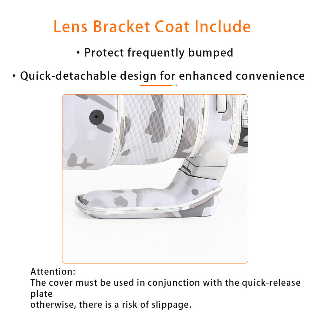 CHASING BIRDS Version V Lens Camouflage Waterproof Coat for FUJINON XF 400mm F4.5 R LM OIS WR Rainproof Lens Protective Cover