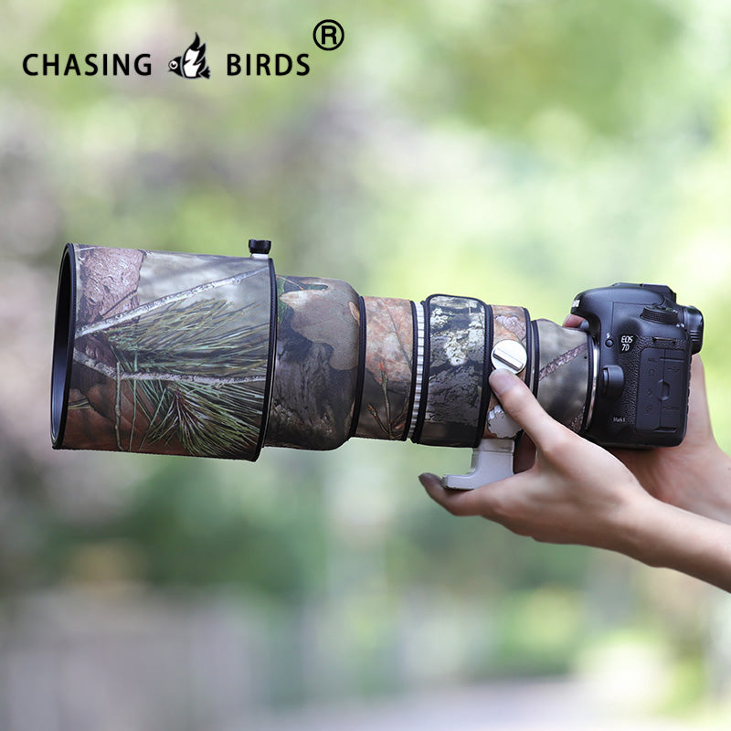 CHASING BIRDS Camouflage Waterproof Lens Coat for Canon EF 300mm F2.8 L Rainproof Lens Protective Cover