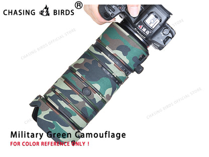 CHASING BIRDS Camouflage Waterproof Lens Coat for Olympus 40-150mm F2.8 PRO Rainproof Lens Protective Cover