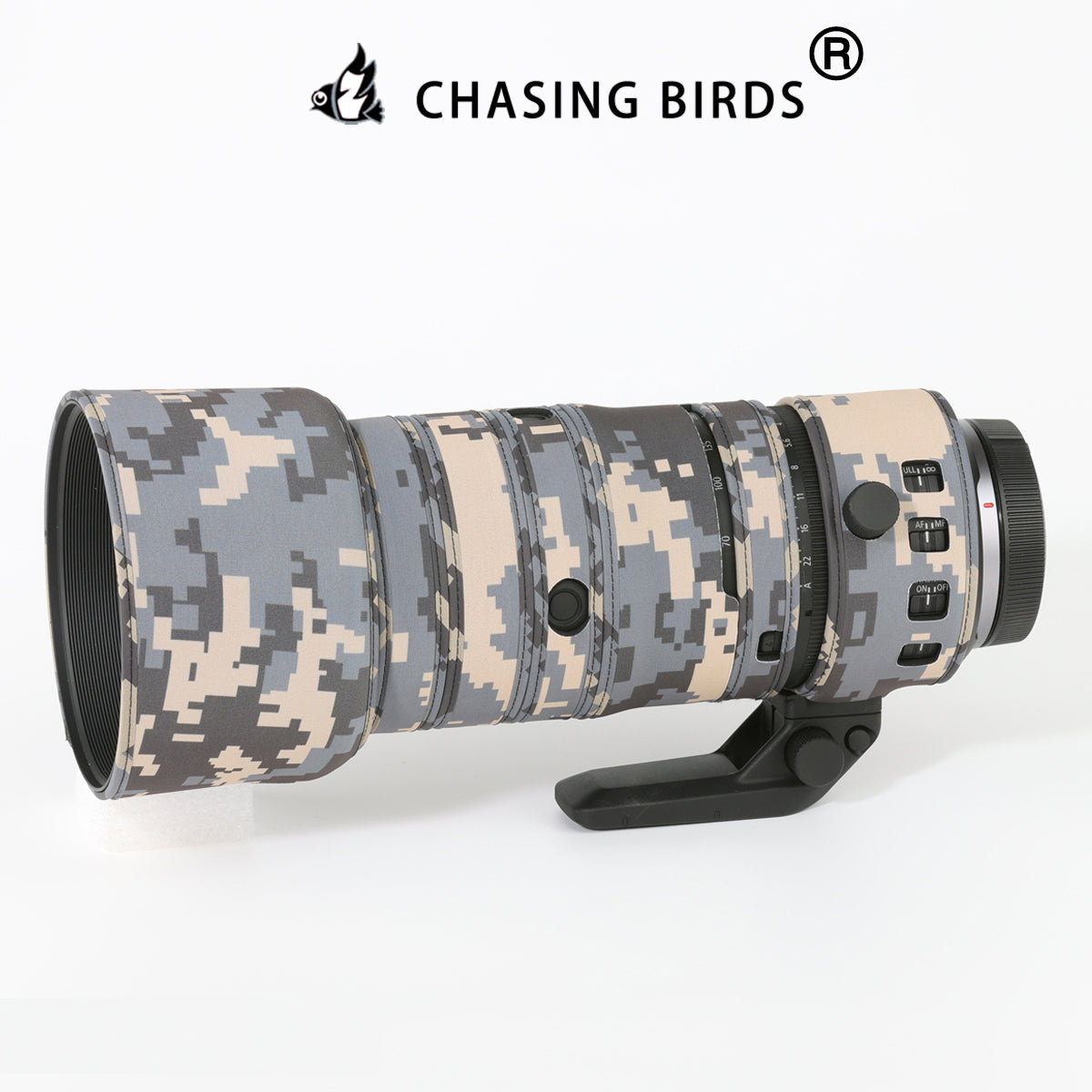 CHASING BIRDS Camouflage Waterproof Lens Coat for CANON RF 70-200mm F2.8 L IS USM Z Rainproof Lens Protective Cover