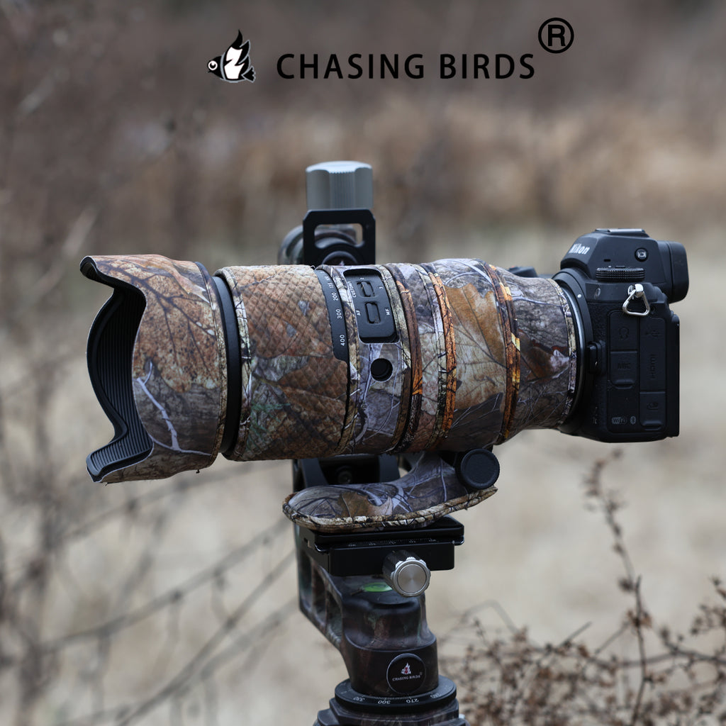 CHASING BIRDS Lens Camouflage Waterproof Coat for TAMRON 50-400mm F4.5-6.3 DI III VC VXD A067 Rainproof Lens Protective Cover Version IV