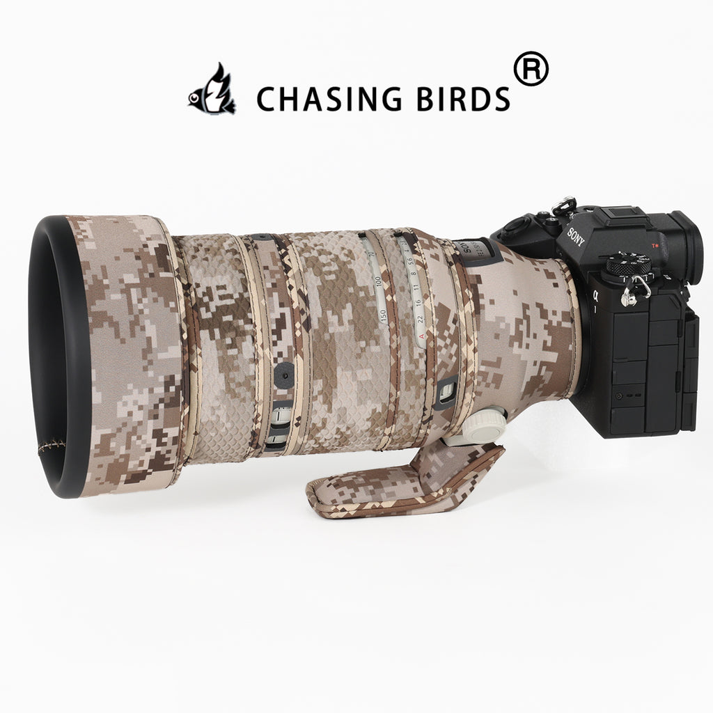 CHASING BIRDS Camouflage Waterproof Lens Coat for SONY 50-150 Rainproof Lens Protective Cover