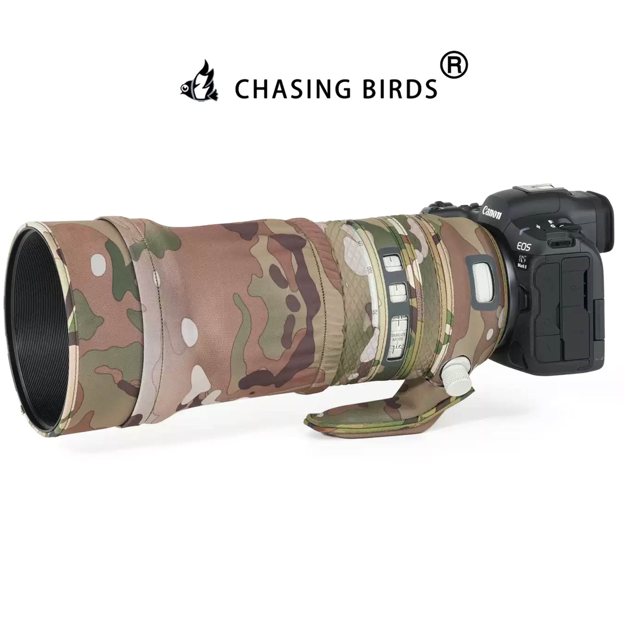 CHASING BIRDS Lens Camouflage Waterproof Coat for Canon RF 70-200mm F2.8 L is USM Rainproof Lens Protective Cover Version IV