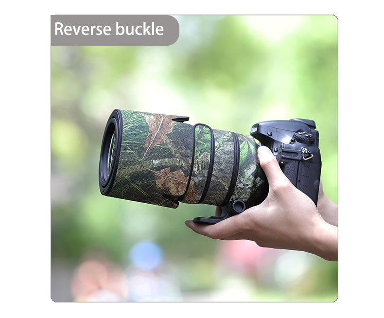CHASING BIRDS Camouflage Waterproof Lens Coat for Nikon AF-S 80-400mm F4.5-5.6 G ED VR Rainproof Lens Protective Cover