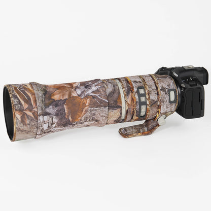 CHASING BIRDS Camouflage Waterproof Lens Coat for Canon RF 100-500mm F4.5-7.1 L IS USM Rainproof Lens Protective Cover