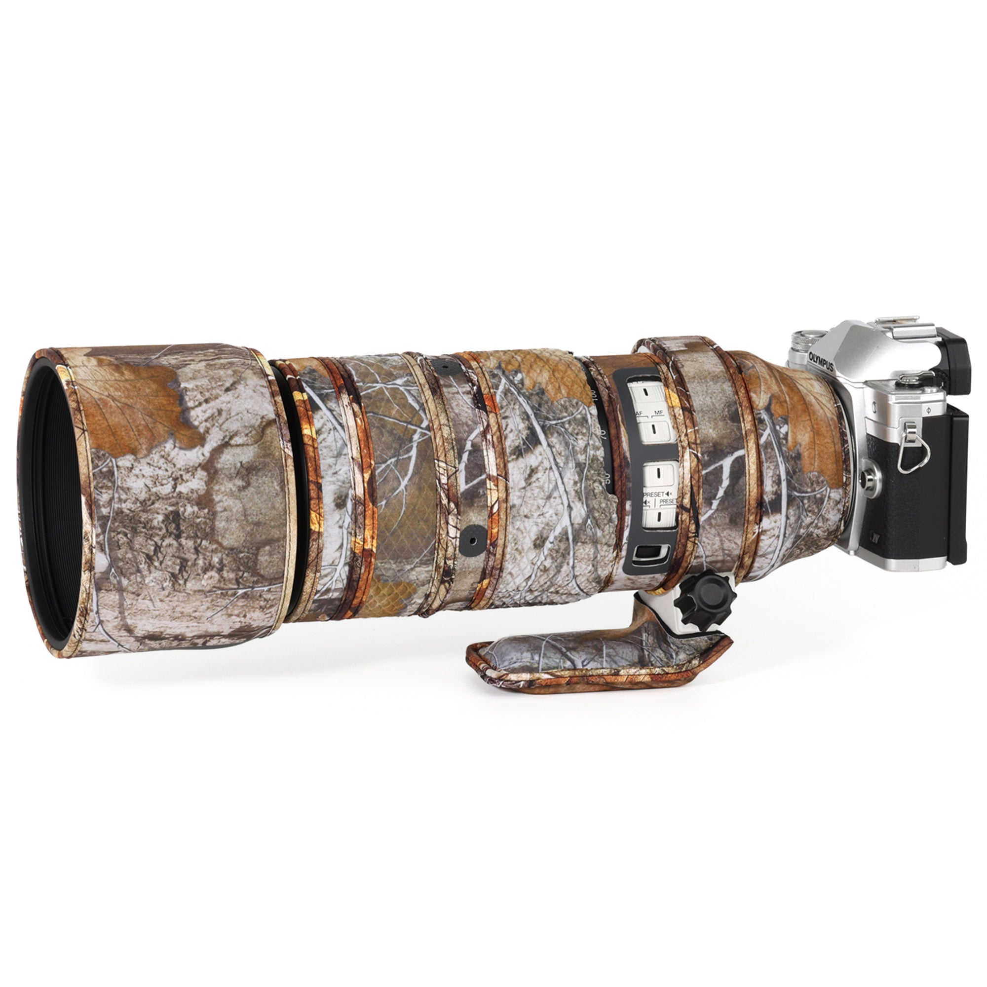 CHASING BIRDS Lens Camouflage Waterproof Coat for Olympus M.ZUIKO Digital ED 50-200mm F2.8 IS PRO Rainproof Lens Protective Cover Version IV