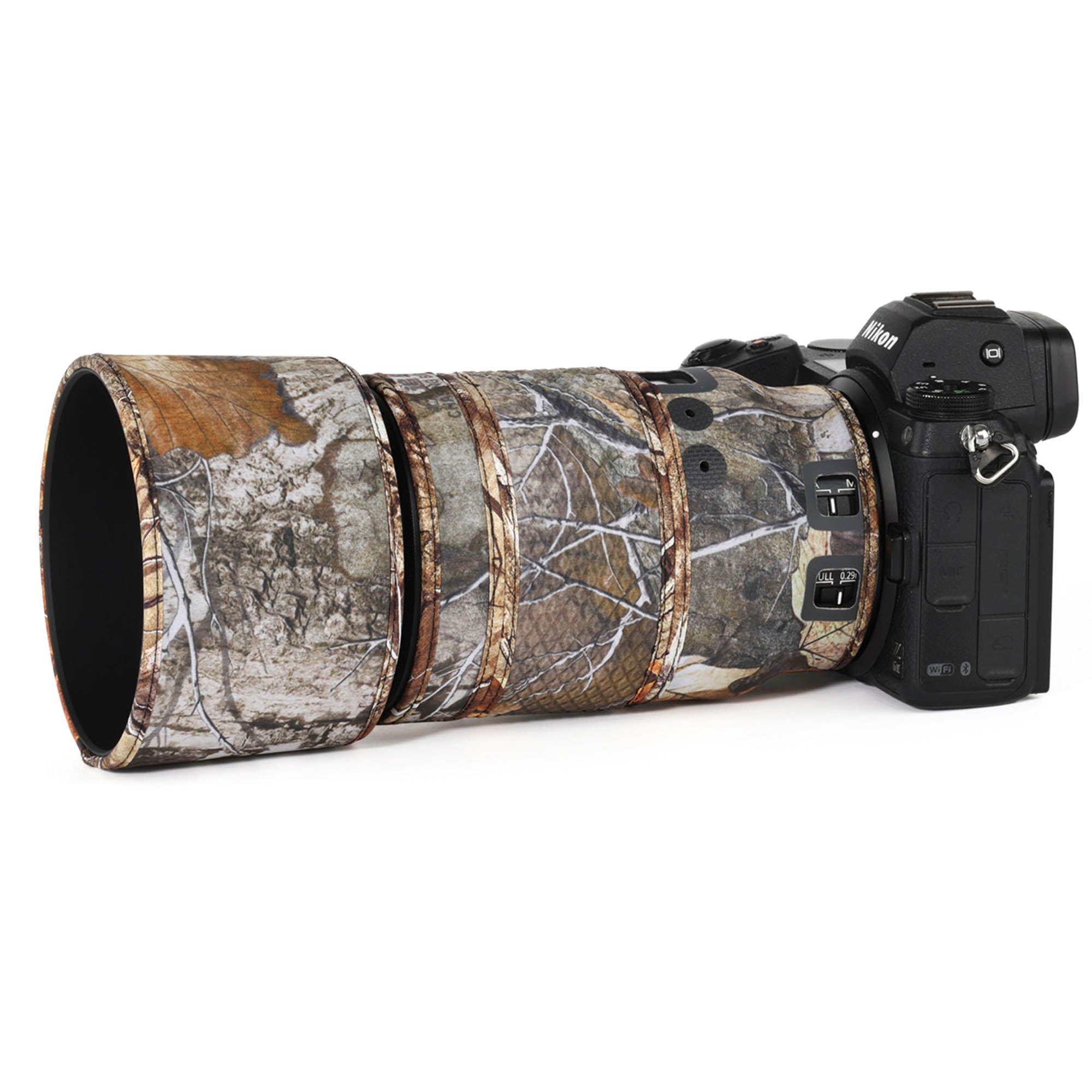 CHASING BIRDS Camouflage Waterproof Lens Coat for Nikon Z 105mm F2.8 VR S Rainproof Lens Protective Cover
