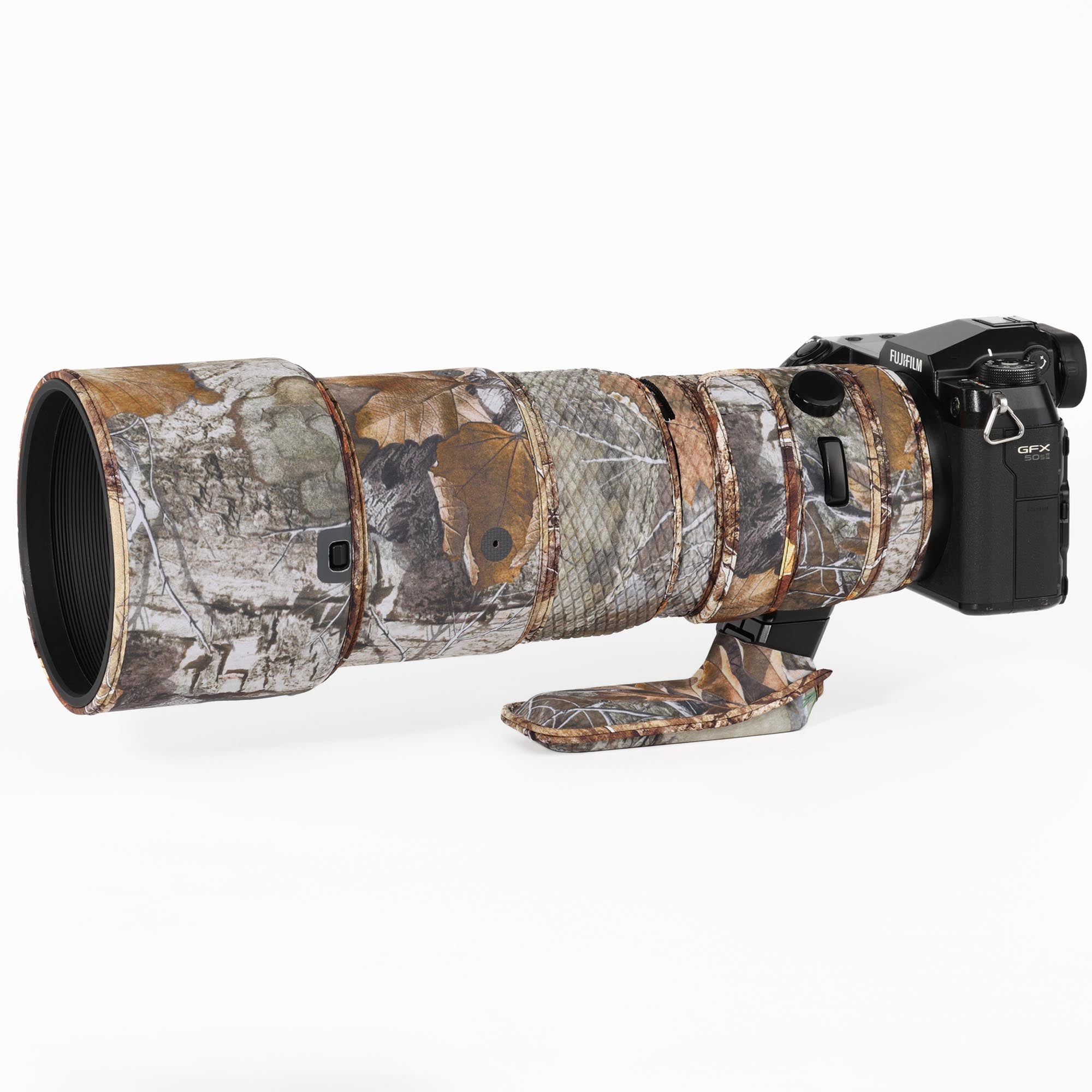 CHASING BIRDS Lens Camouflage Waterproof Coat for FUJIFILM GF 500mm F5.6 R LM OIS WR Rainproof Lens Protective Cover Version IV