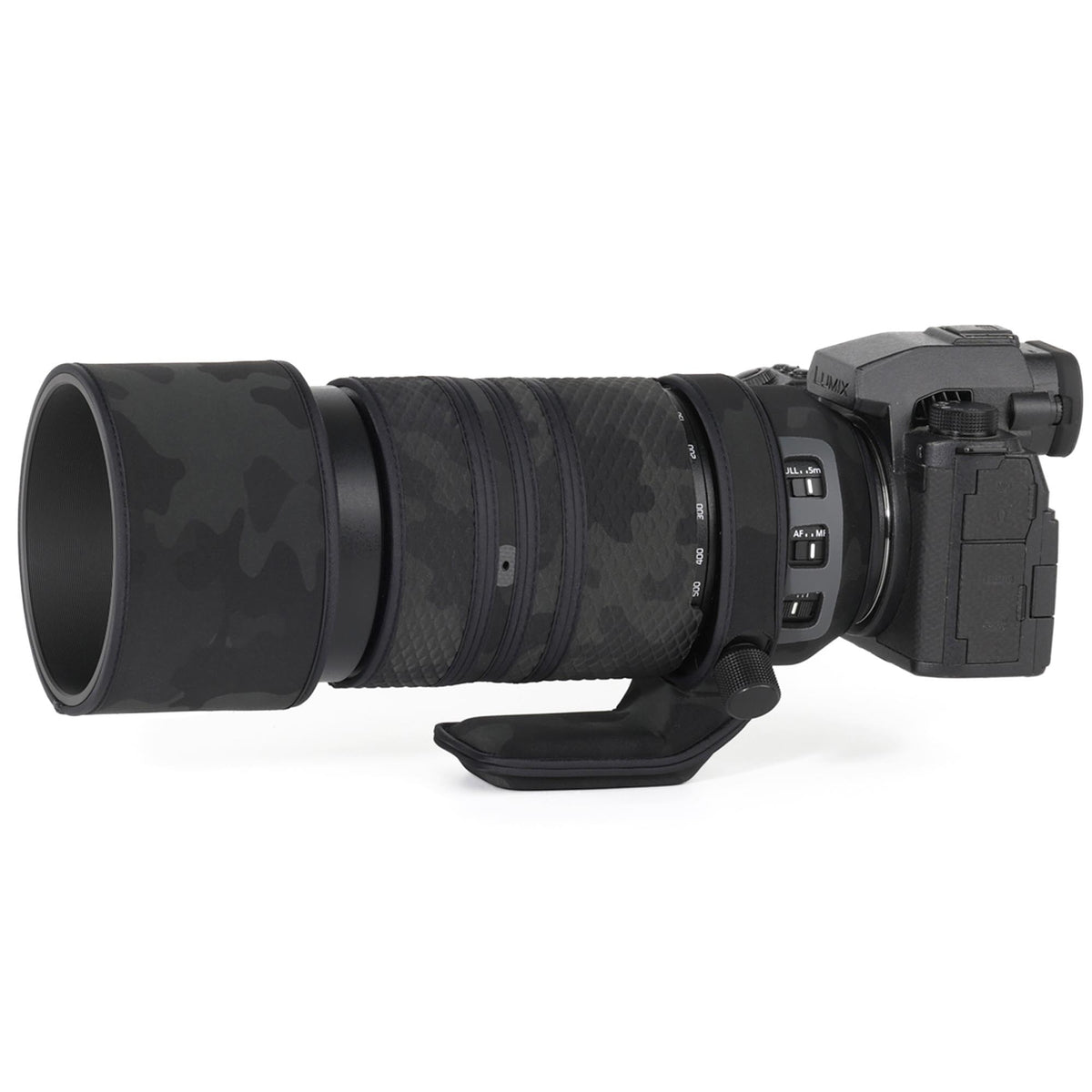 CHASING BIRDS Lens Camouflage Waterproof Coat for LUMIX S 100-500mm F5-7.1 OIS Rainproof Lens Protective Cover Version IV