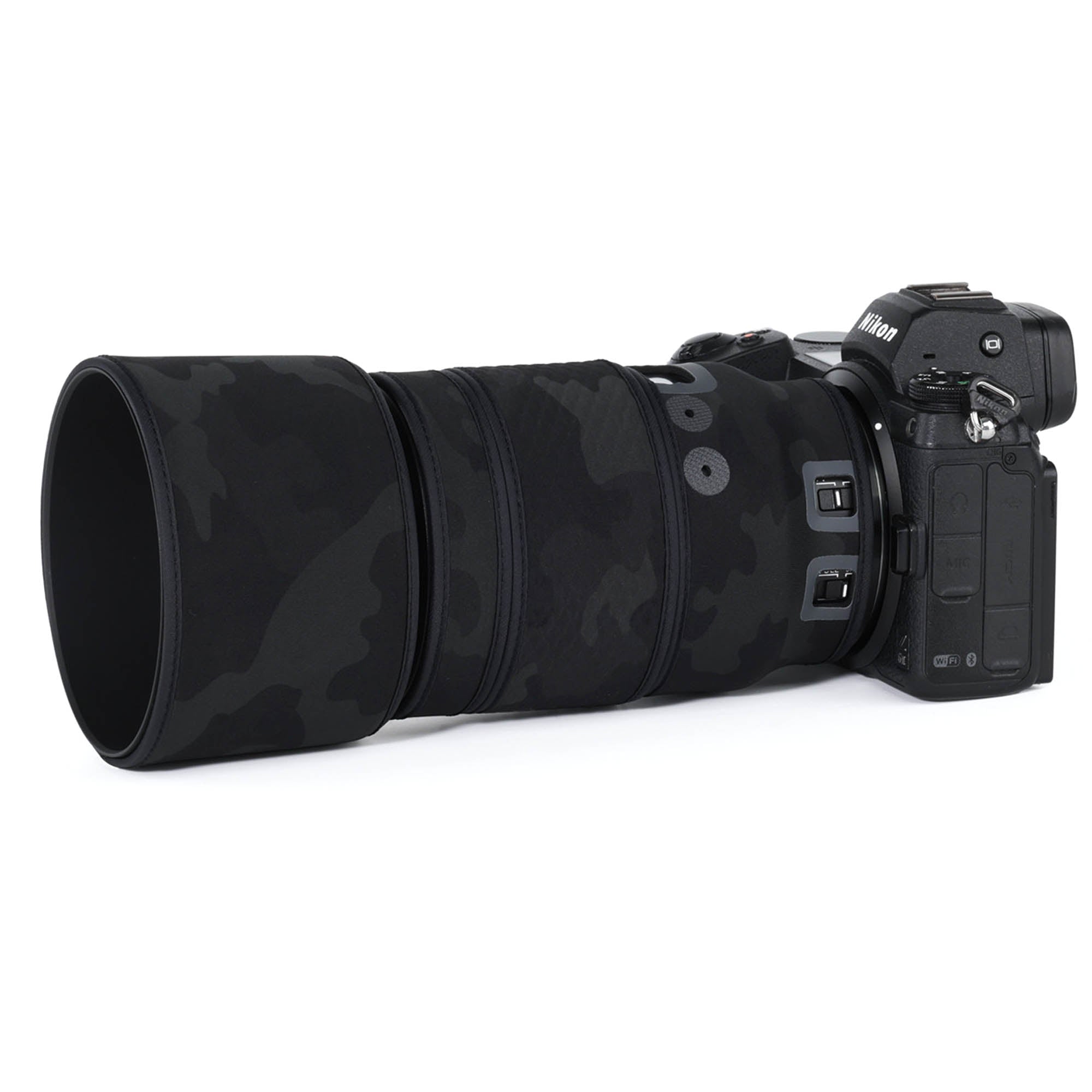 CHASING BIRDS Camouflage Waterproof Lens Coat for Nikon Z 105mm F2.8 VR S Rainproof Lens Protective Cover