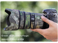 CHASING BIRDS Camouflage Waterproof Lens Coat for Nikon AF-S 24-70mm F2.8 E ED VR Rainproof Lens Protective Cover