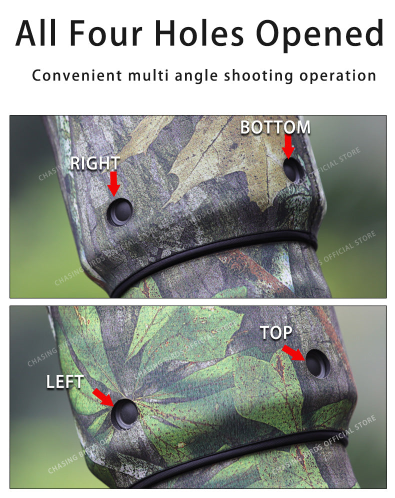 CHASING BIRDS Camouflage Waterproof Lens Coat for Sigma 500mm F4 DG OS HSM Sports Rainproof Lens Protective Cover
