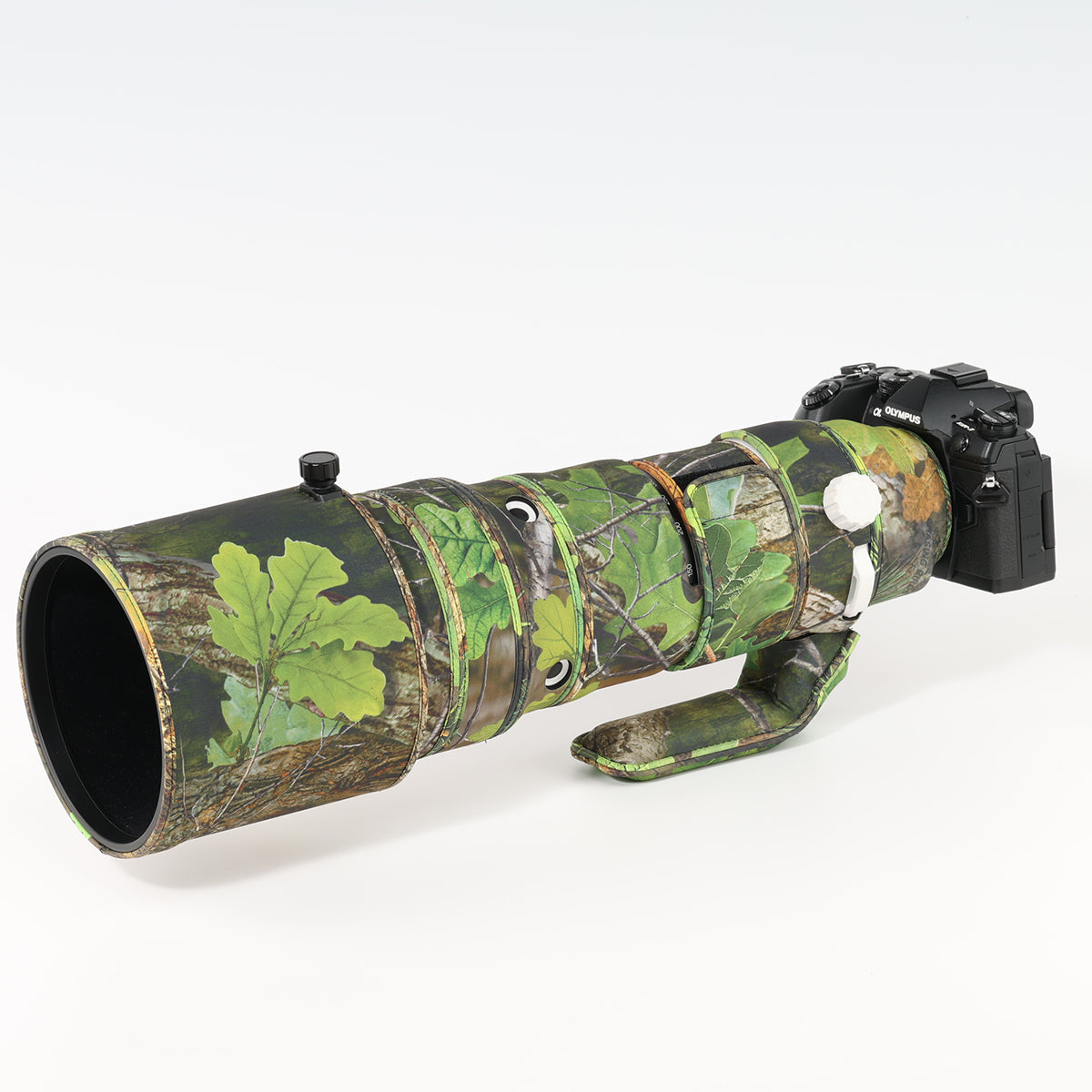 CHASING BIRDS Camouflage Waterproof Lens Coat for Olympus 150-400mm f4.5 TC1.25x IS PRO Rainproof Lens Protective Cover